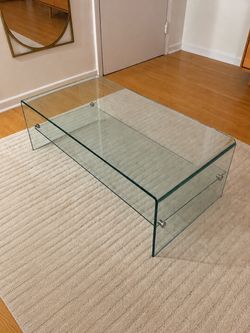 MCM Glass Coffee Table