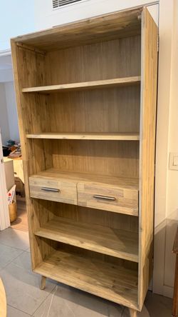 Living Spaces 75” Bookshelf