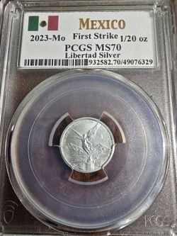 2023 PCGS MS70 1/20th Libertad