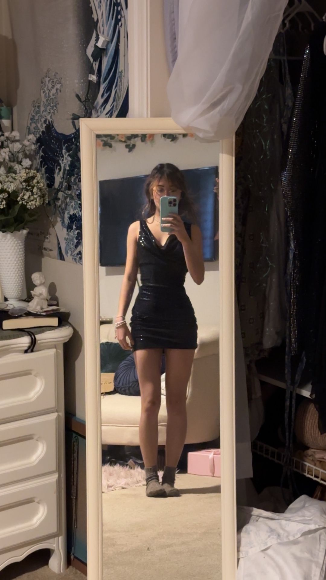 Black Mini Dress 