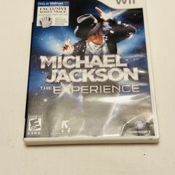 Nintendo Wii Michael Jackson The Experience 