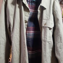 Woolrich Flannel Linen Coat