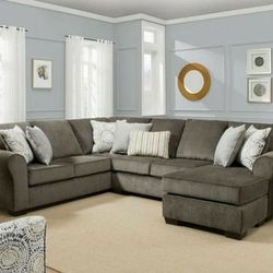 Lane Grey Sectional

