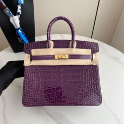 Rare Hermes Birkin 25cm 🔥 - Handmade Luxury Handbag for Fashion Lovers