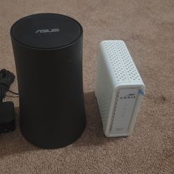 Asus Mesh Wifi Router and Arris Cable Modem 