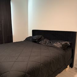 King Black Bed Frame 