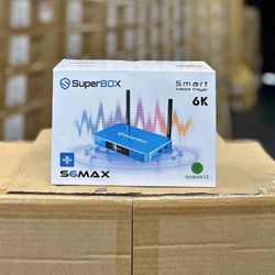SUPERBOX S6 MAX - FULLY LOADED WITH 2000+ CHANNELS SPORTS PPVS MOVIES SERIES AND MORE