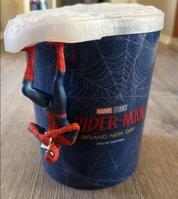 Spiderman popcorn bucket