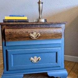 Side Table Nightstand Bedside End Table