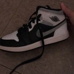 Size 13 Air Jordan 1 Mid ‘White Shadow