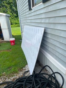 2 pvc panels for construction