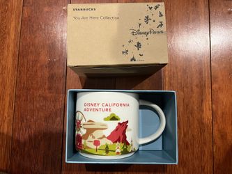 Disney California Adventure Starbucks Mug