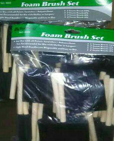 24 Ct. Foam Brush Set! $3.00 a pk. Brand New!
