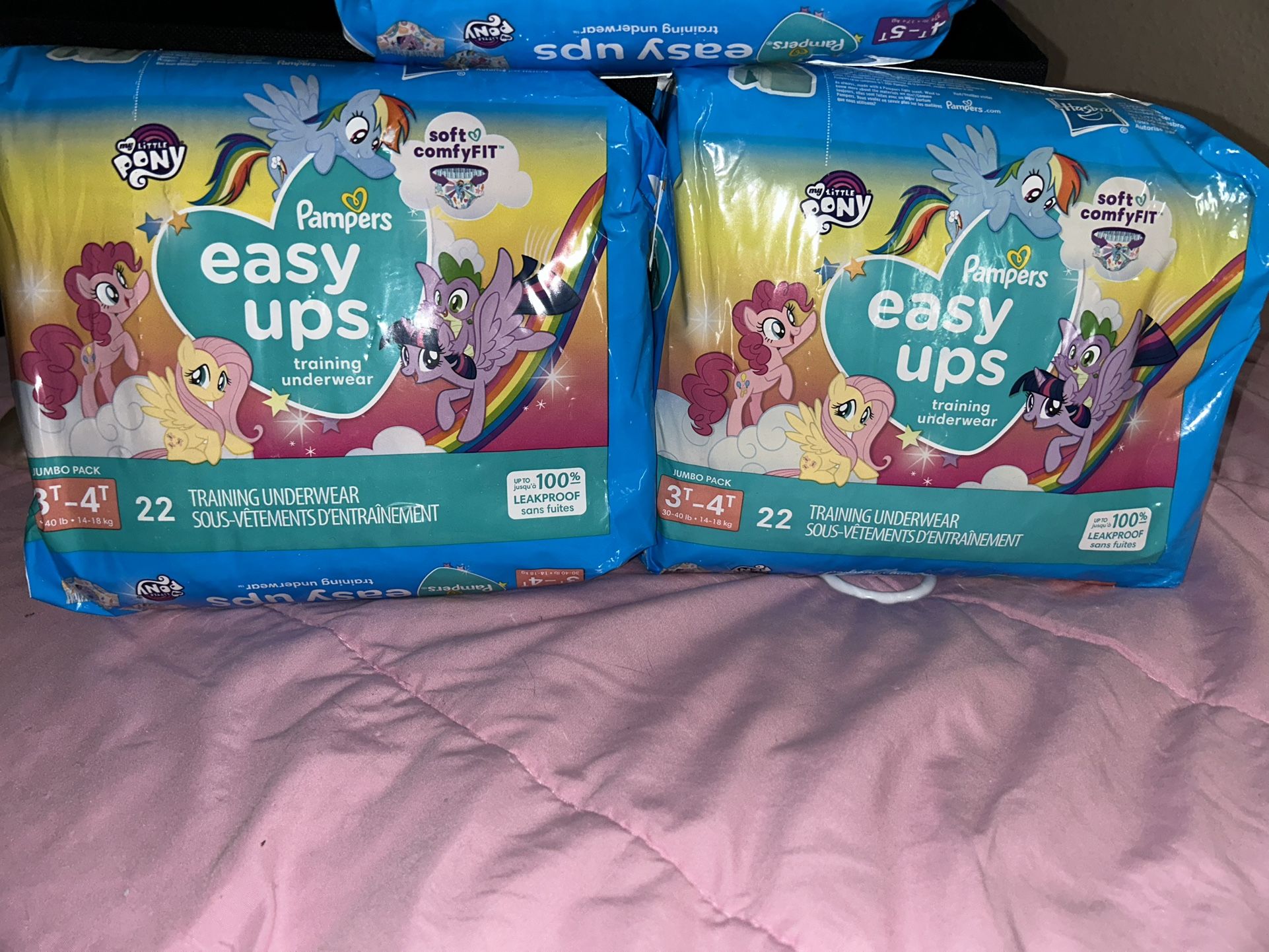 EASY UPS PAMPERS 3T-4T