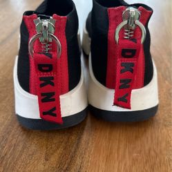 Women boots DKNY Black And Red