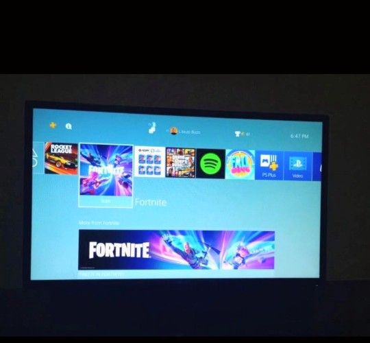 PS4 With 2 Controllers 