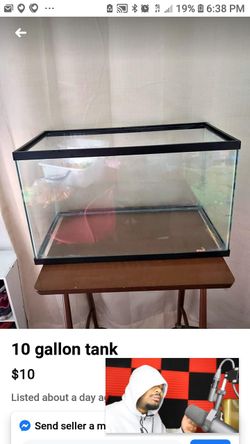 10 gallon aquarium 2 available