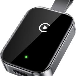 High Tech Wireless CarPlay Adapter for Apple-Super Mini Edition | Easy to Upgrade Wired Car Play to Wireless | No Delay Dongle for iPhone iOS 10+ & Ca
