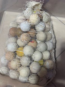 Bag Full of Golf Balls