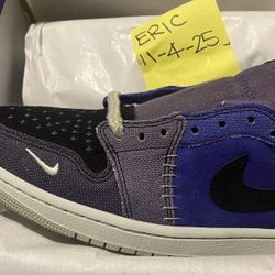 Nike Air Jordan 1 Retro Low OG Voodoo Alternate Zion Williamson size US 10 PURCHASED FROM SNKRS APP