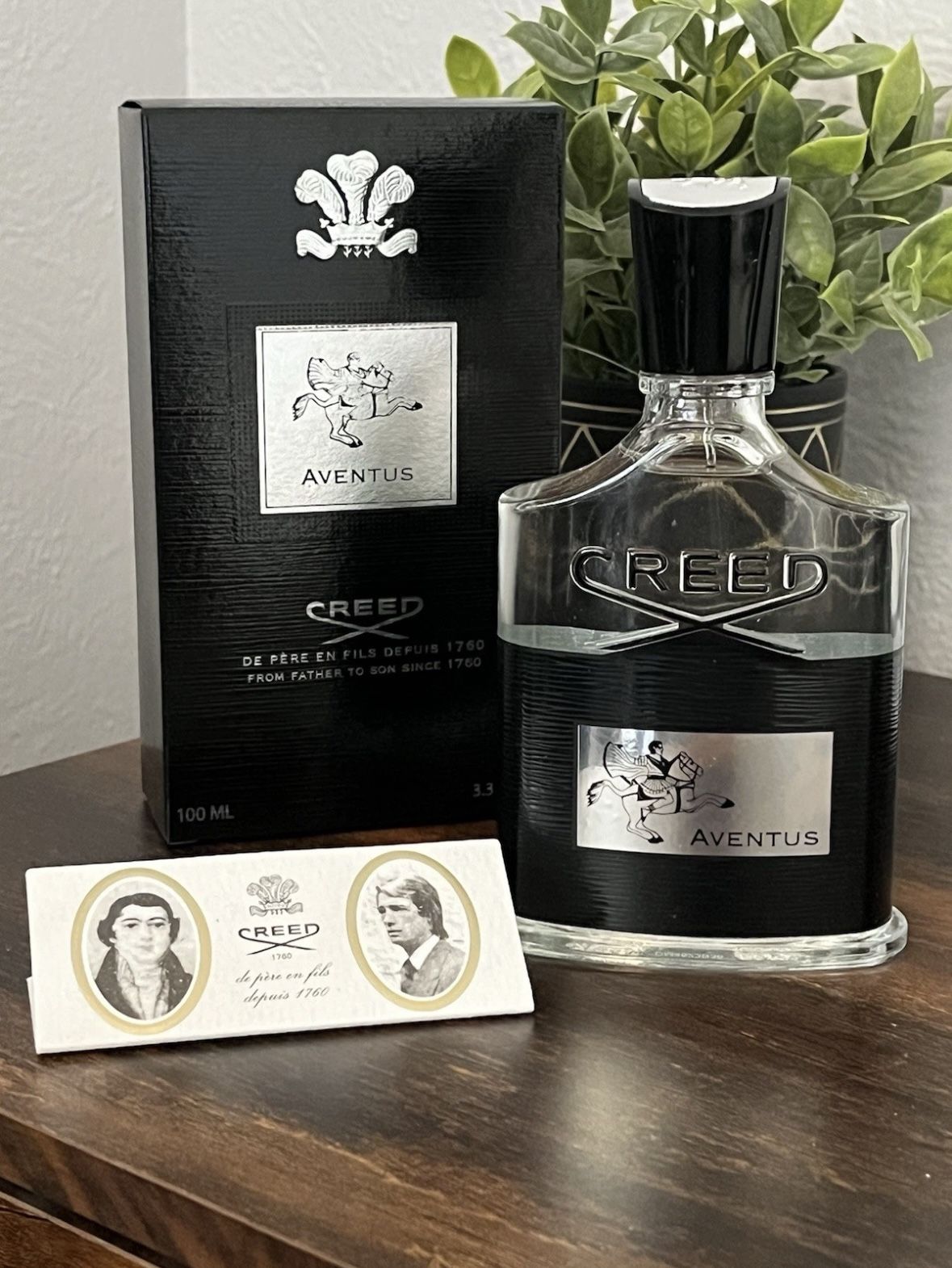 Creed AVENTUS Eau de Parfum 3.3oz/100ml TESTER AUTHENTIC