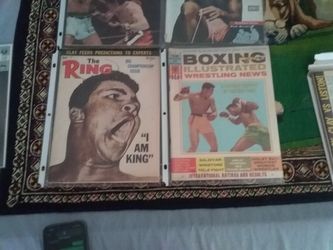 The Ring Boxing Magazine. 147 Total. Come And Take A Look. Cassius Clay Sonny Liston
