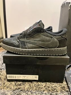 Nike Jordan 1 Travis Scott Black Phantom Size 7 + More