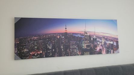 Gorgeous large Chicago Skyline Panoramic Wall Art