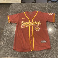 Washington Commanders adult Sizes Baseball Style Small Up To 4XL