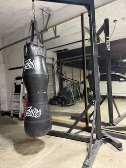 Balazs Heavy Bag Stand And Punching Bag