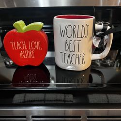 Rae Dunn Mug And Sign