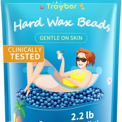 Hard Wax Beads for Hair Removal, 2.2lb Wax Beads for Waxing Kit for Women Men, Waxing Beads for Sensitive Skin(35.27oz) ﻿ 900+ bought in past month