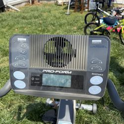 Pro Form Recumbent Bike 10.8x