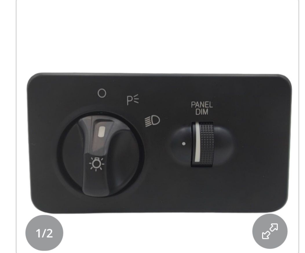 Headlight Switch for Ford F-250 F-350 F-450 F-550 Super Duty 1, Compatible with F- (Manual Headlight Adjustment) & Excursion 1