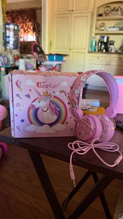 GearFun Kids Unicorn Wired Headphones