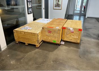 FREE Large Heavy-Duty Wooden Shipping Crates (3 Available)