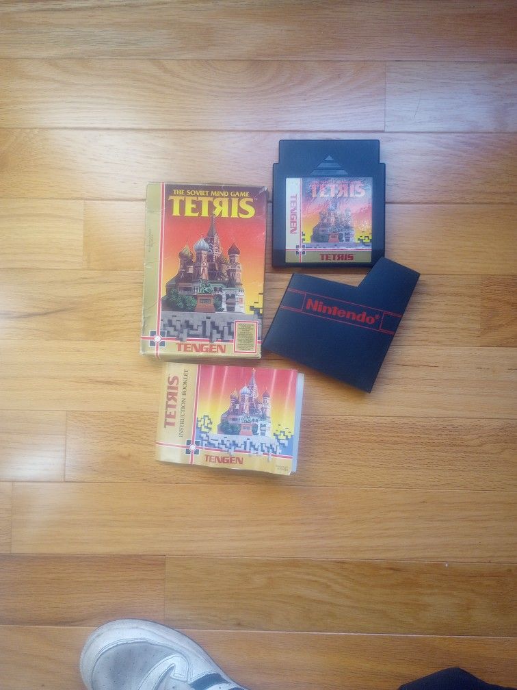 RARE Tetris Soviet Mind Game