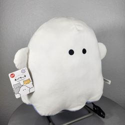 13" Big Obakenu White Ghost Plush