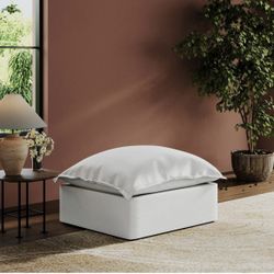 Intuition Decor Ottoman Module for Modular Sectional Sofa, White