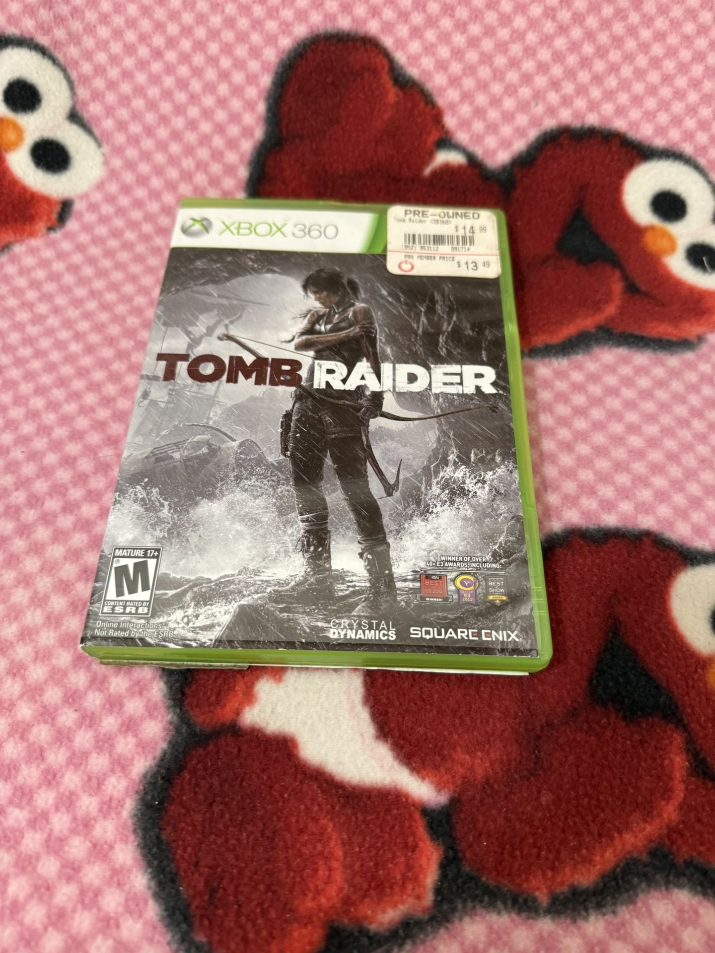 Xbox 360 Tomb Raider Game