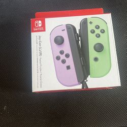Joy - Con Pastel Purple/Pastel Green