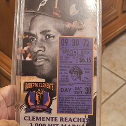 Roberto Clemente,Commemorative Ticket 