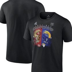 Authentic  2021 NFC CHAMPIONSHIP SHIRT 49ers Rams Niners 