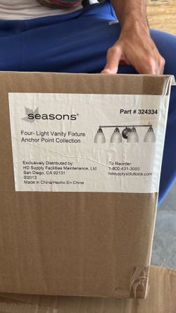 4 Light Vanity Fixture