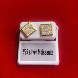 925 Silver Moissanite