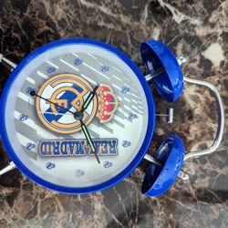 Real Madrid Clock - Alarm Clock- Analog Clock 