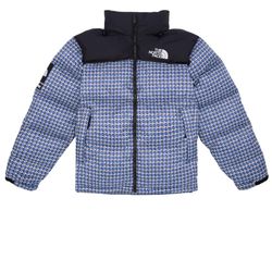 Supreme TNF Studded Nuptse Jacket (Royal)