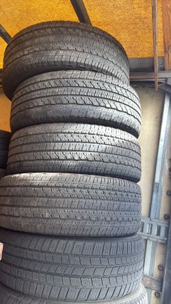 255/65/17 four tires used
