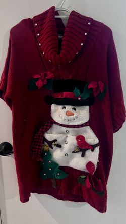 Long Christmas Sweater (Size L)