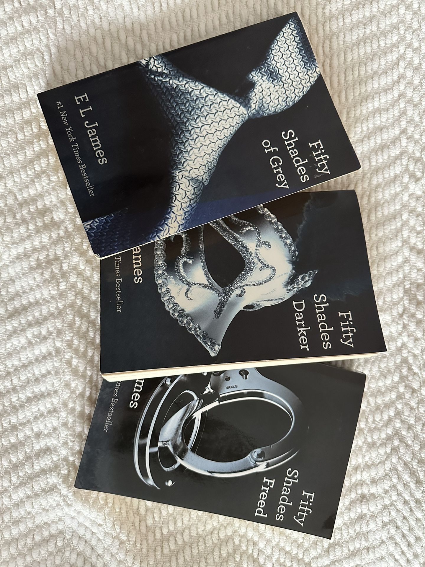 FIFTY SHADES TRILOGY: of grey, darker, freed 